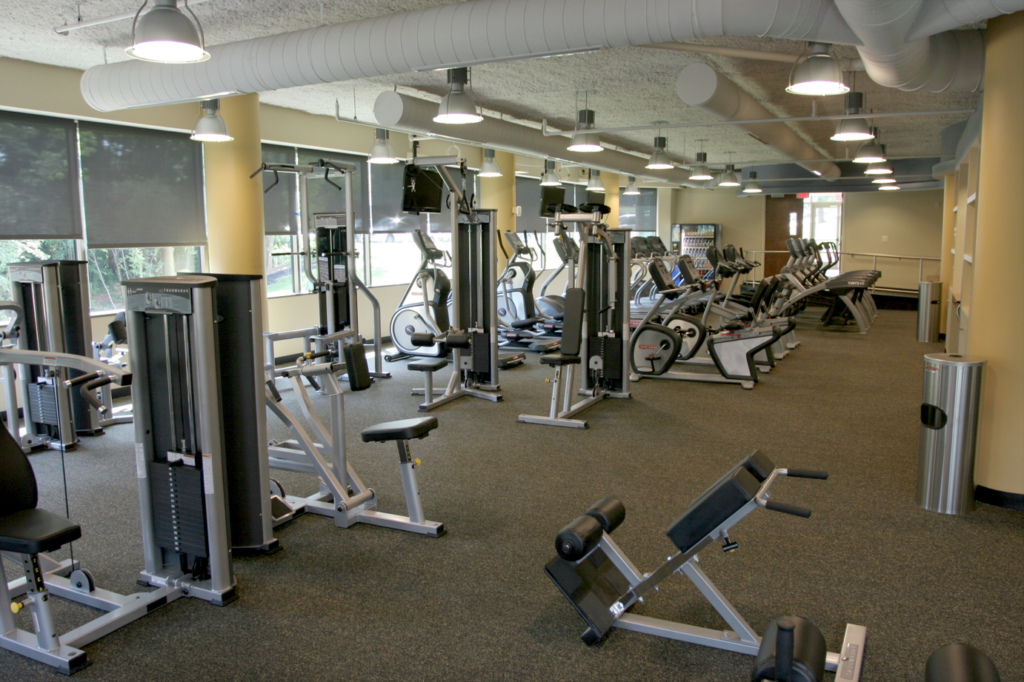 photo of fitness center room